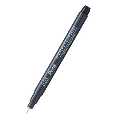 Cienkopis Kalibrowany Pointliner Czarny S20P-05A 0,05Mm Pentel