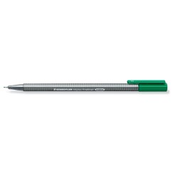 Cienkopis Triplus, Trójkątny, 0.3 Mm, Zielony, Staedtler S 334-5