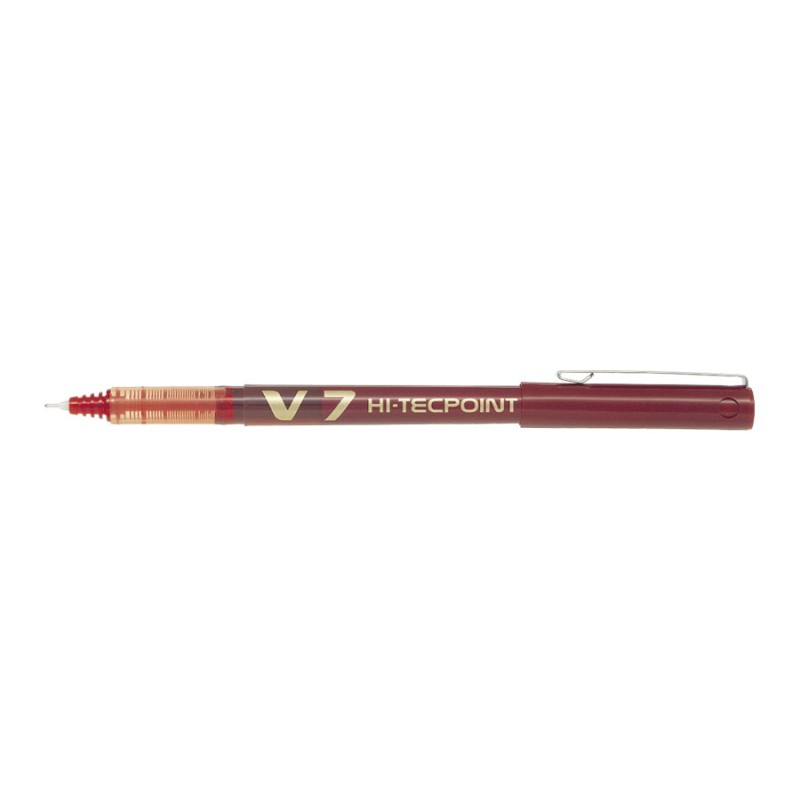 Cienkopis Kulkowy V7 Czerwony Bx-V7-R Pilot