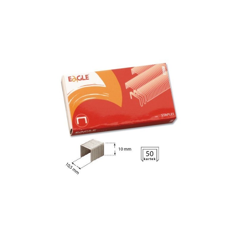 Zszywki 23/10, Do 60 Kartek, 1000 Szt. Eagle 110-1326