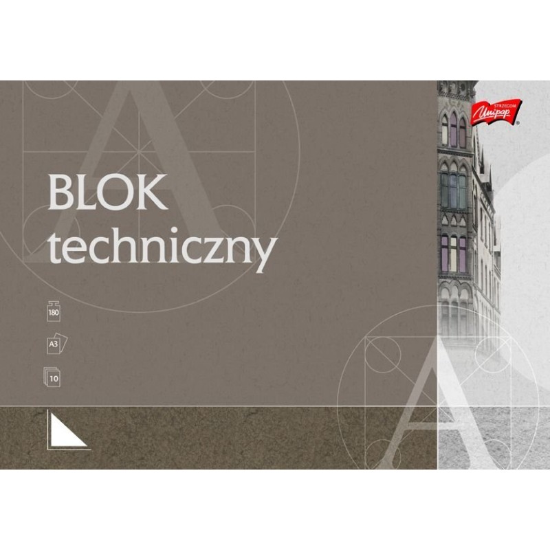 Blok Techniczny A3 10Kartek Unipap