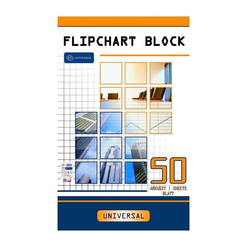 Blok Do Flipcharta 50X100X64  Kratka Interdruk