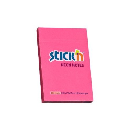 Bloczek Sticknulln 76X51Mm Ciemnoróżowy Neon 100K 21161 Sticknulln