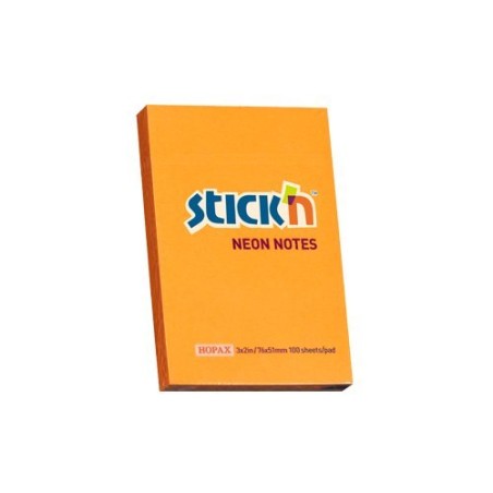 Bloczek Sticknulln 76X51Mm Pomarańczowy Neon 100K 21160 Sticknulln