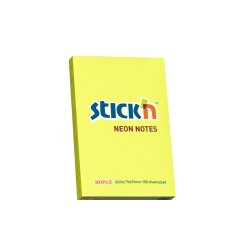 Bloczek Sticknulln 76X51Mm Żółty Neon 100K 21132