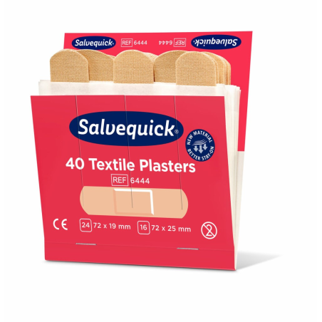 Plastry Tekstylne Cederroth Salvequick (Ref-6444)