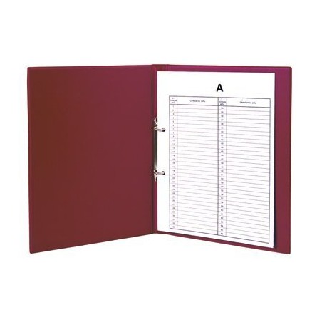 Teczka Do Akt Osobowych 2 Ringi Bordo Td-12-06 Biurfol