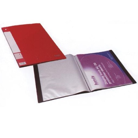 Album Ofertowy Wing, 20 Kieszeni Czerwony Dcf442-B Pentel
