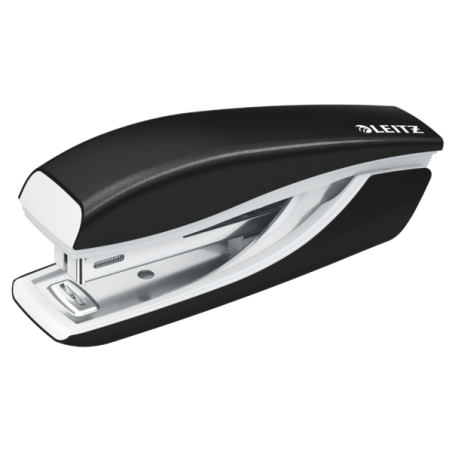 Zszywacz Mini Metalowy Leitz Wow, Czarny, 10 Lat Gwarancji, 10 Kartek 55281095 .