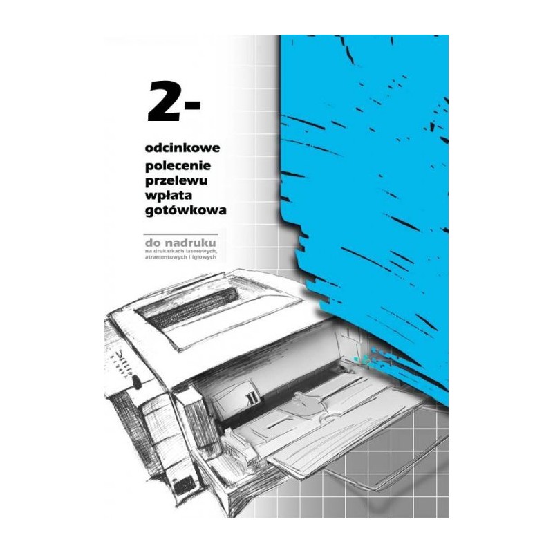 F-110-2 2-Odcinkowe Polecenie Przelewu Michalczyk&Prokop A4 100 Kartek