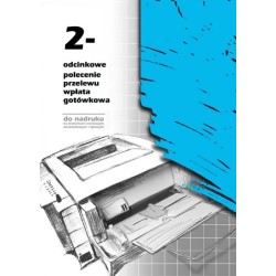 F-110-2 2-Odcinkowe Polecenie Przelewu Michalczyk&Prokop A4 100 Kartek