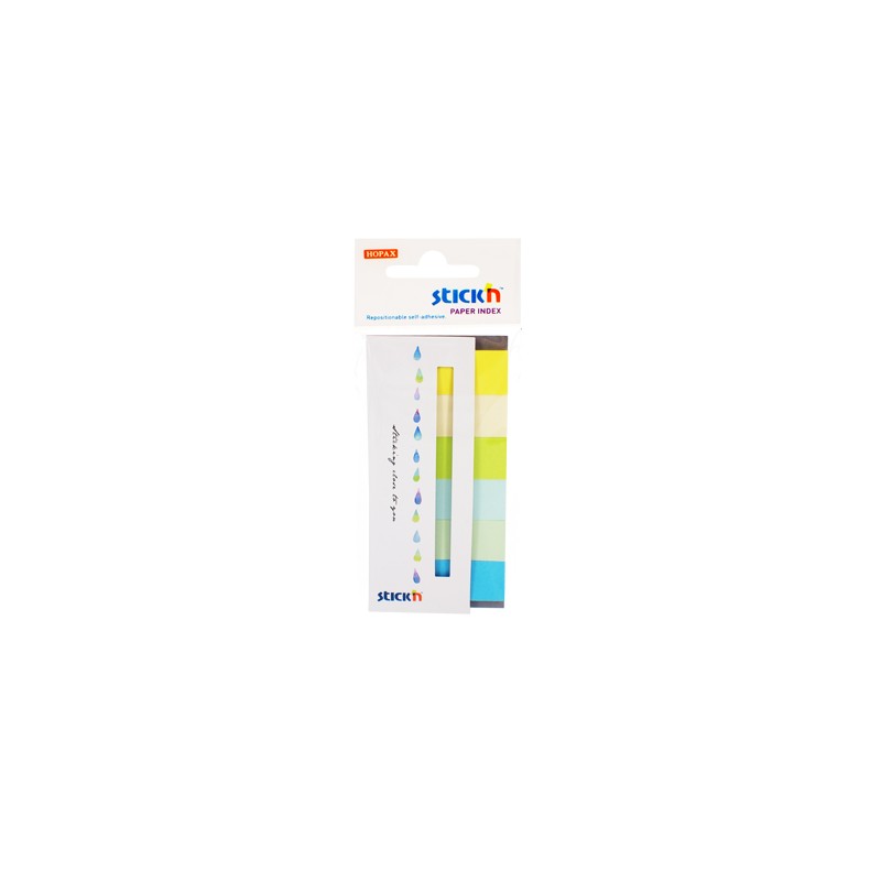 Zakładki Papierowe 45X15Mm 6 Kolorów Summer 180 Kartek Stickn 21596