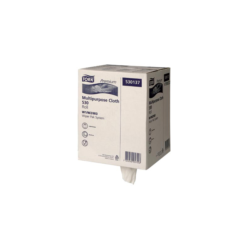 Czyściwo Wielozadaniowe Białe 1W, 106,4M, System W1/W2/W3  530137 Tork