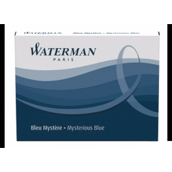Naboje Standard (8 Szt) Niebiesko-Czarny (Granatowy) S0110910 Waterman