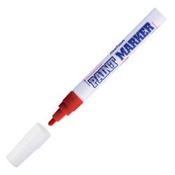 Munhwa Marker Olejowy  4 Mm Czerwony 134860