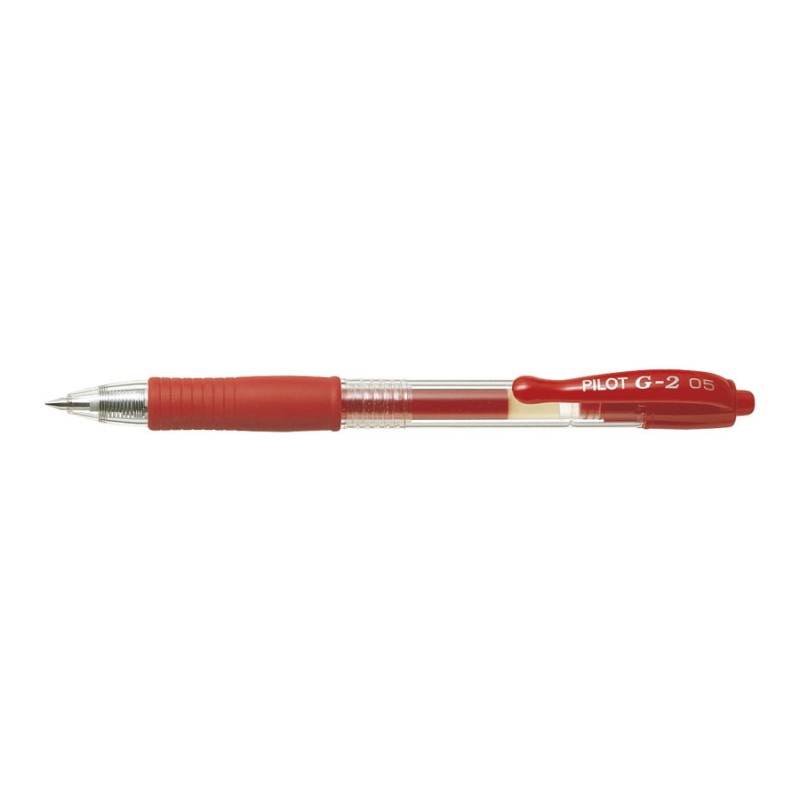 Pióro Żelowe Pilot G2 Czerwony Piblg2-5R
