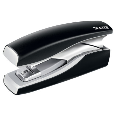 Zszywacz Leitz New Nexxt Softpress Flat Clinch Czarny 56030095