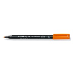 Foliopis Lumocolor, S, Wodoodporny, Pomarańczowy, Staedtler S 313-4