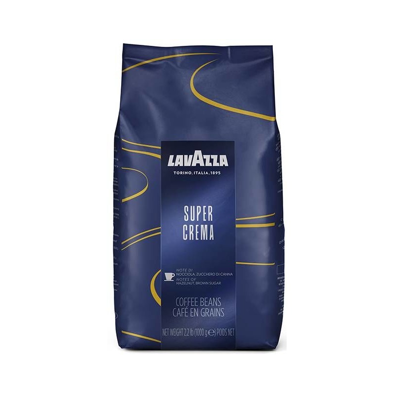 Kawa Lavazza Super Crema Espresso Blue 1Kg Ziarnista