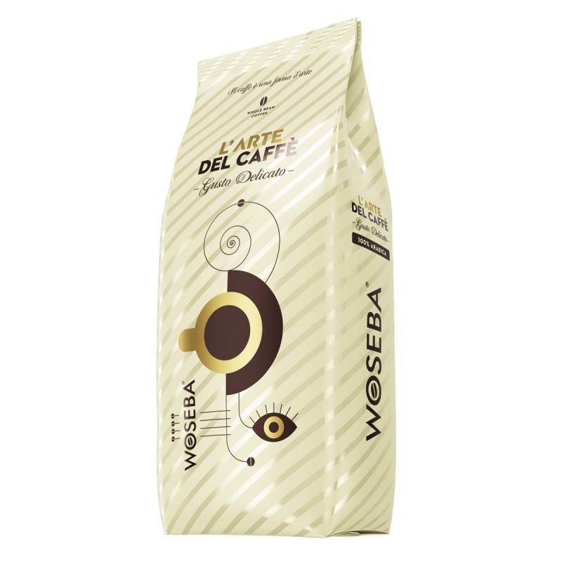 Kawa Woseba L’arte Del Caffè, Gusto Delicato, 1Kg Ziarnista