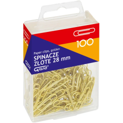 Spinacz Złoty R-28 Grand 100 Sztuk T4 110-1633