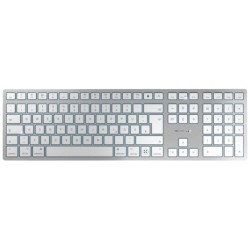 Klawiatura Bezprzewodowa Do Mac Kw 9100 Slim Wireless Silver Germany