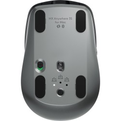 Mysz Logitech Mx Anywhere 3S For Mac 910-006947 (Prawostronna) Rf Wireless + Bluetooth Laser 8000 Dpi
