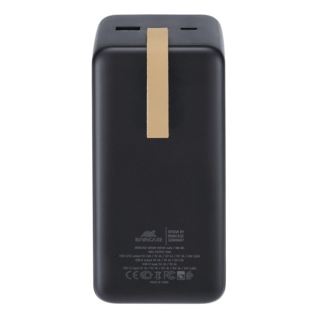 Rivacase Va1084 Bank Mocy Litowo-Polimerowy (Lipo) 40000 Mah Czarny