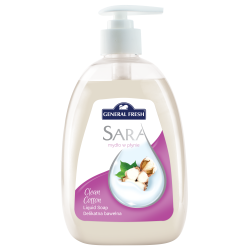Mydło W Płynie Sara 500Ml Delikatna Bawełna General Fresh  11014