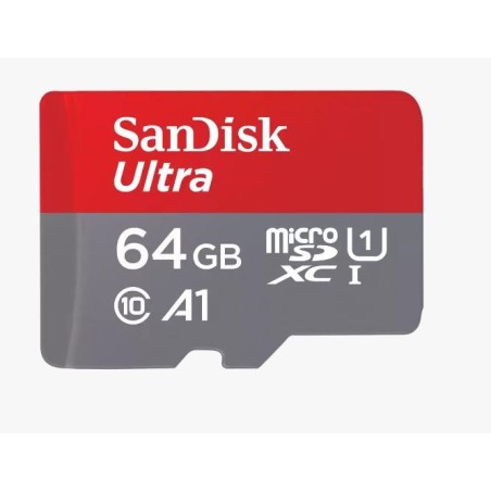 Sandisk Ultra Microsdxc 64Gb 140Mb/S + Sd Adapter