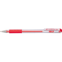Długopis Żelowy 0,6Mm Czerwony K116-B Pentel - Hybrid Gel Grip