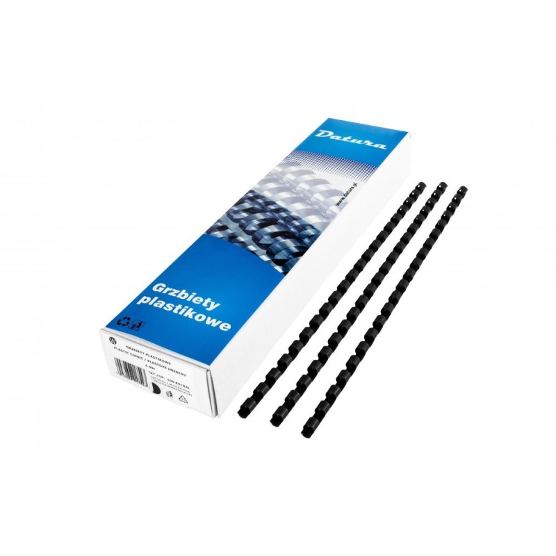 Grzbiet Do Bindowania Dotts 14Mm (100Szt) Czarny