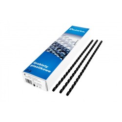 Grzbiet Do Bindowania Dotts 14Mm (100Szt) Czarny
