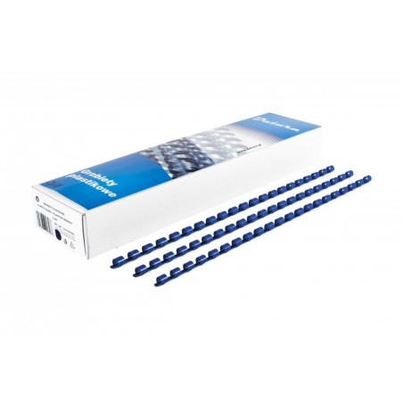 Grzbiet Do Bindowania Dotts 6Mm (100Szt) Niebieski