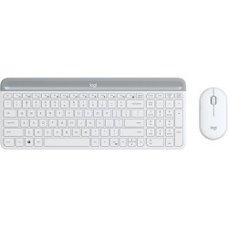 Klawiatura + Mysz Logitech Mk470 Biały