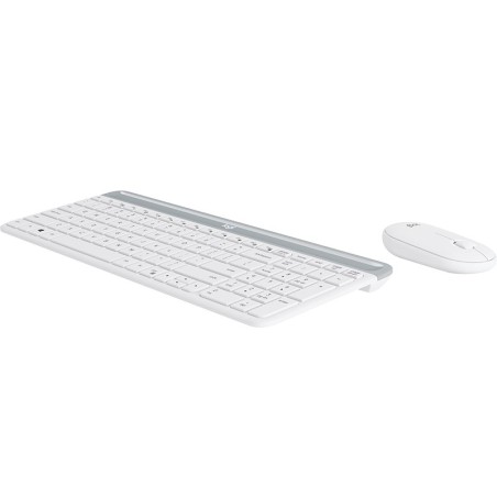 Klawiatura + Mysz Logitech Mk470 Biały