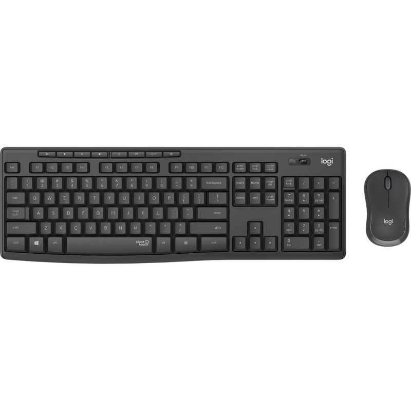Zestaw Bezprzewodowy Mk295 Silent Wireless Combo/Graphite - Cze-Sky - Intnl