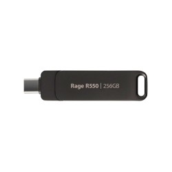 Patriot Rage R550 256Gb Dual Usb A+C, Alu, 100Mbs