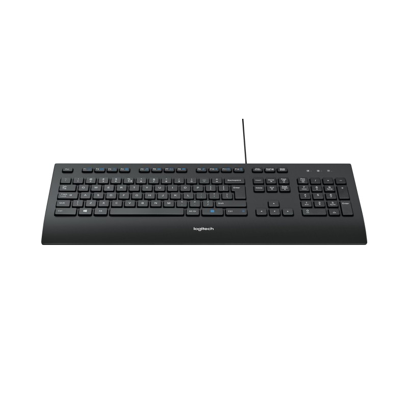 Klawiatura Logitech 920-005217 (Usb 2.0  Kolor Czarny)