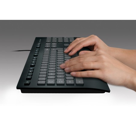 Klawiatura Logitech 920-005217 (Usb 2.0  Kolor Czarny)