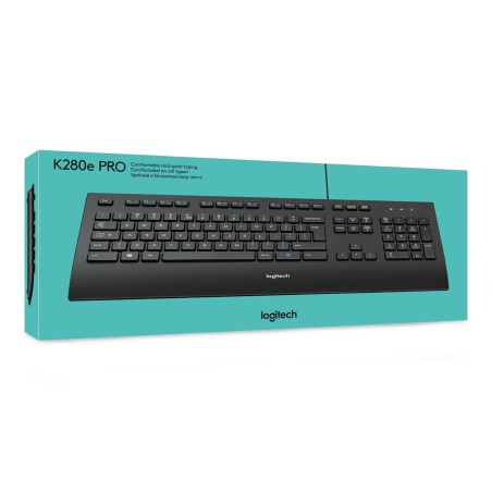 Klawiatura Logitech 920-005217 (Usb 2.0  Kolor Czarny)