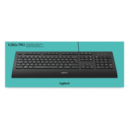 Klawiatura Logitech 920-005217 (Usb 2.0  Kolor Czarny)