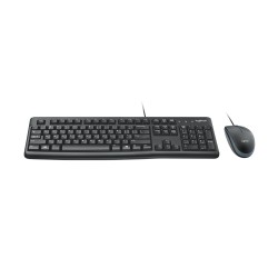 Zestaw Klawiatura + Mysz Logitech Mk120 920-002562 (Membranowa  Usb 2.0  (Us)  Kolor Czarny  Optyczna  1000 Dpi)