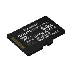 Kingston Microsdxc 64Gb Canvas Select Plus 3 + Adp