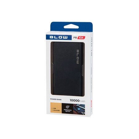 Blow Power Bank 10000Mah Czarny Pb10A