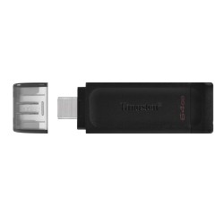 Kingston Flash 64Gb Usb-C 3.2 Gen1 Datatraveler 70