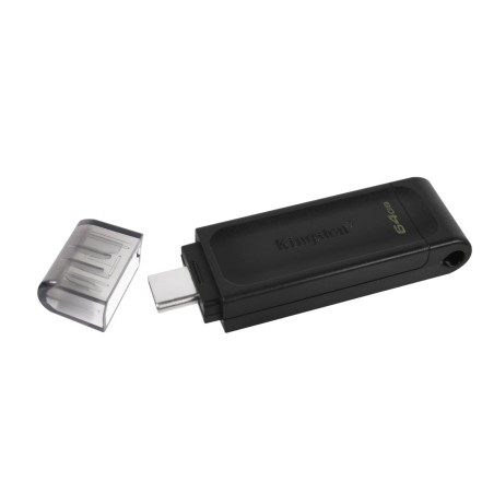 Kingston Flash 64Gb Usb-C 3.2 Gen1 Datatraveler 70