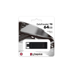 Kingston Flash 64Gb Usb-C 3.2 Gen1 Datatraveler 70