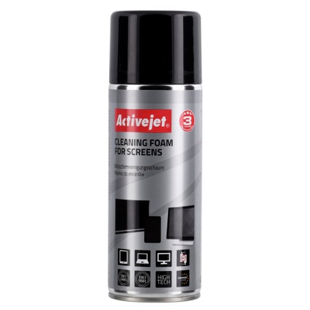 Activejet Aoc-101 Antystatyczna Pianka Do Czyszczenia Ekranów 400Ml