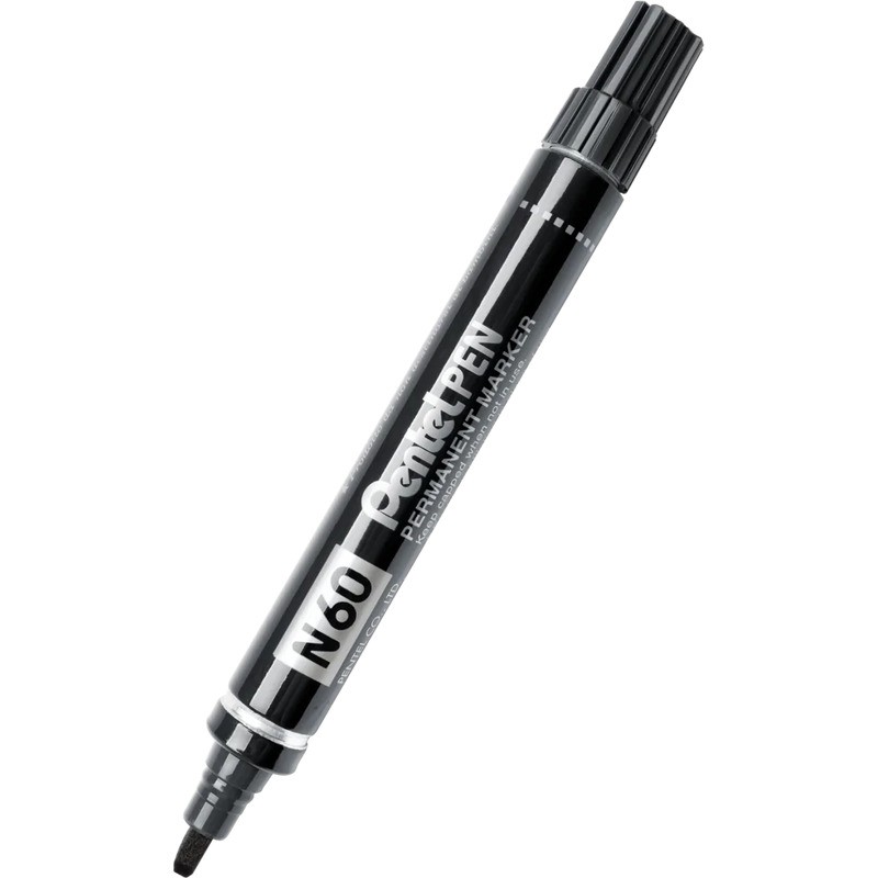 Marker Permanentny Pentel Pen N60 Czarny